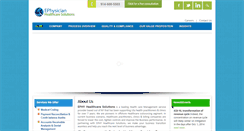 Desktop Screenshot of ephysicianhealthcare.com